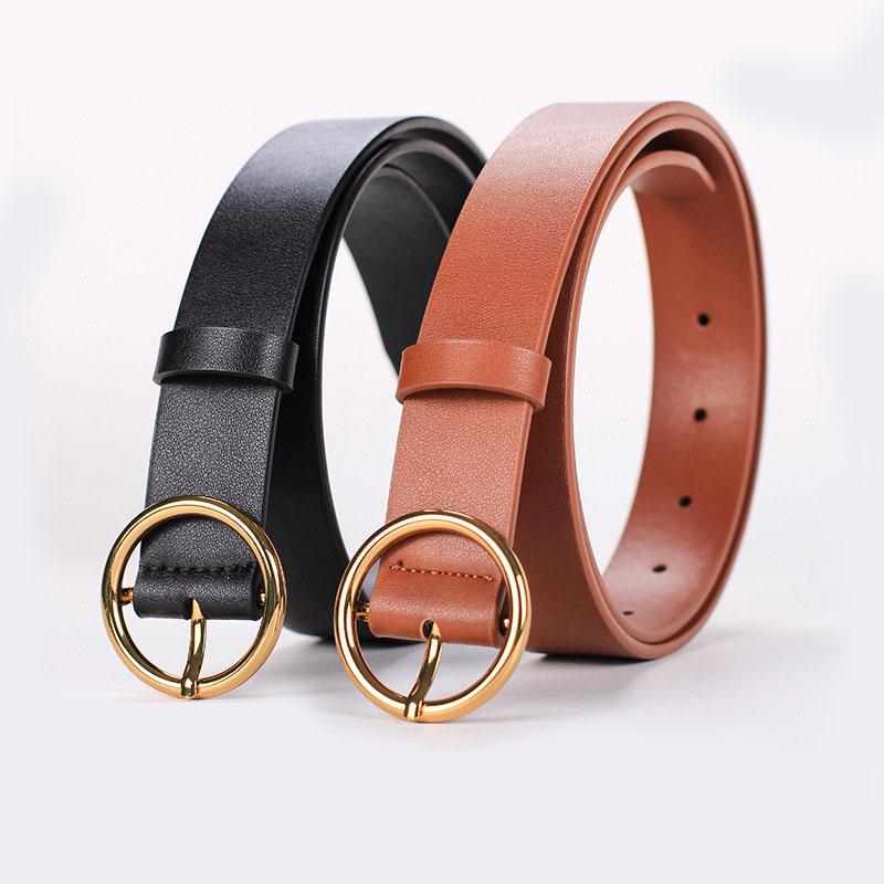 Belts Korean Fashion Simple Retro Round Buckle Ladies Belt Trend Student Jeans Decoration With, Black
Belts Korean Fashion Simple Retro Round Buckle Ladies Belt Trend Student Jeans Decoration With, Black