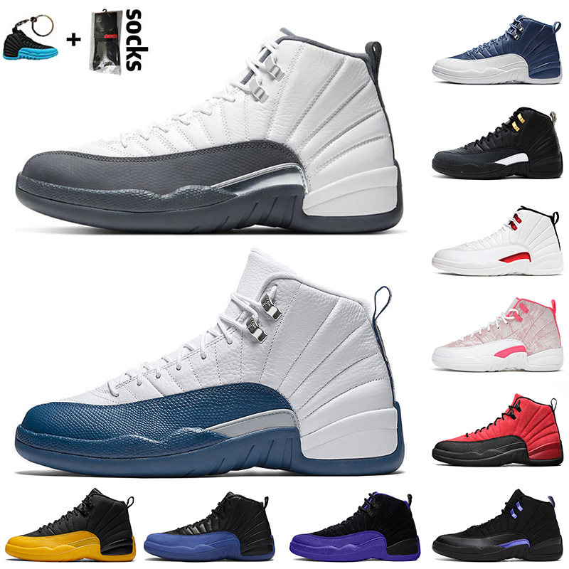 Jumpman Mens 12 12s Designer Basketball Shoes Dark Grey French Blue FIBA Womens Sports University Gold Flu Game Outdoor Sneakers Trainers
Jumpman Mens 12 12s Designer Basketball Shoes Dark Grey French Blue FIBA Womens Sports University Gold Flu Game Outdoor Sneakers Trainers