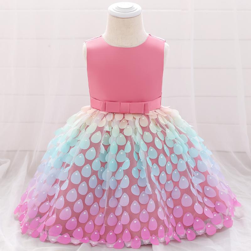 Girl's Dresses Summer Wedding Floral Dress For Baby Girls Princess Birthday First Holy Communion Evening Girl 1 2 Years L1925XZ, Red;yellow
Girl's Dresses Summer Wedding Floral Dress For Baby Girls Princess Birthday First Holy Communion Evening Girl 1 2 Years L1925XZ, Red;yellow