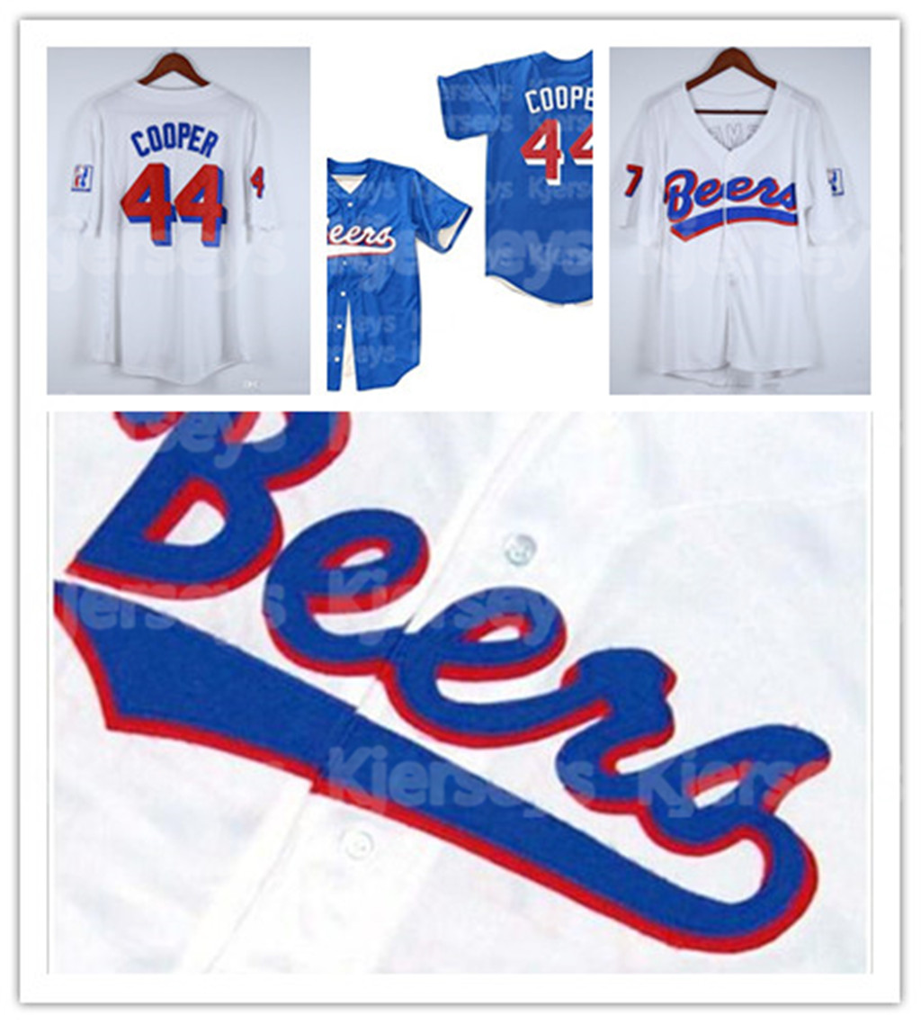 Doug Remer 17 Joe Coop Cooper 44 BASEketball BEERS Movie Jerseys Button Down White All Stitched Stitch Sewn High Quality Jersey, Blue;black
Doug Remer 17 Joe Coop Cooper 44 BASEketball BEERS Movie Jerseys Button Down White All Stitched Stitch Sewn High Quality Jersey, Blue;black