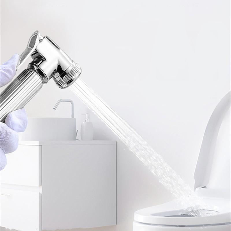 Arrival Basin Sink Faucet Fashion Wall Mounted Single Cold Water Tap With Gun Spray Mixer Chrome Black Multi-function Brass Bathroom Faucets