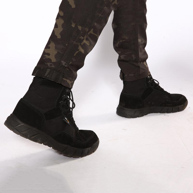 Men's Quick-Dry Tactical Pants Lightweight Waterproof Outdoor Hiking Mountain With Elastic Waistband