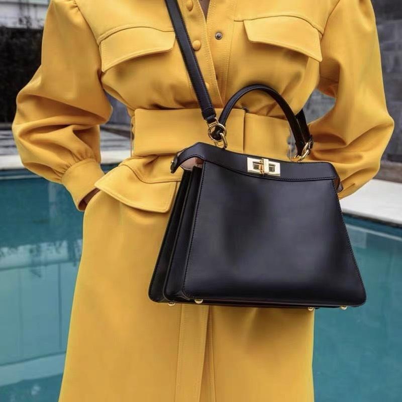 Evening Bags Fashion Genuine Leather Women Shoulder Designer Handbags High Quality Handtassen Dames Sac Bandouliere Femme A Main, Black
Evening Bags Fashion Genuine Leather Women Shoulder Designer Handbags High Quality Handtassen Dames Sac Bandouliere Femme A Main, Black