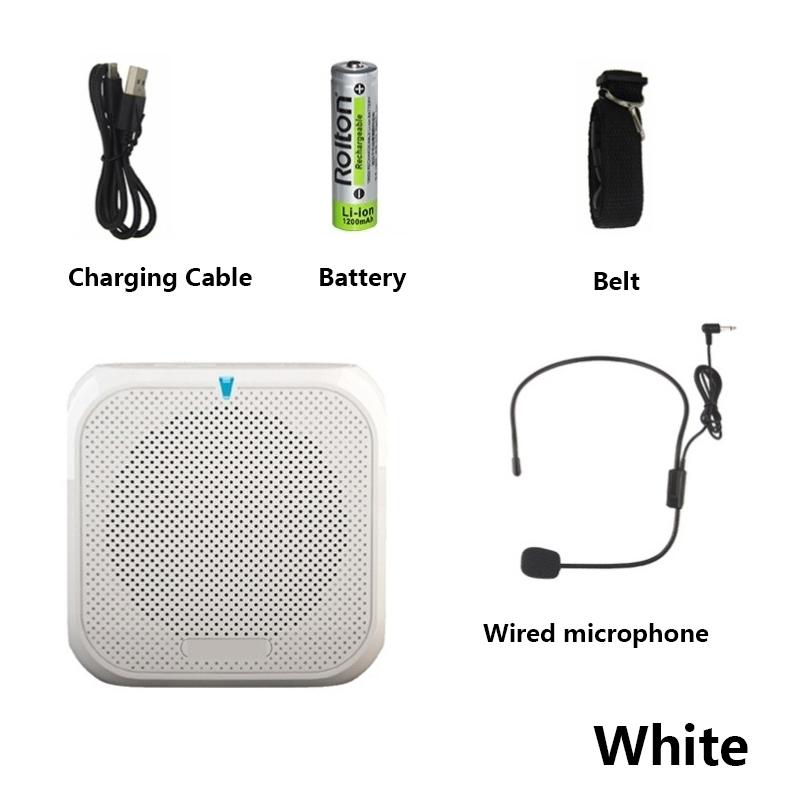 Rolton K400 Microphone Loudspeaker Portable Voice Megaphone Speaker USB Charging Teaching Sales MP3 Speakers
Rolton K400 Microphone Loudspeaker Portable Voice Megaphone Speaker USB Charging Teaching Sales MP3 Speakers