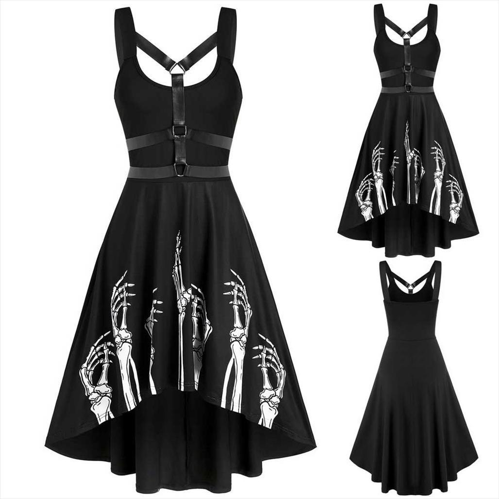 goth dark harajuku black womens dresses gothic spaghetti strap backless off shoulder female fashion casual print sexy, Black;gray
goth dark harajuku black womens dresses gothic spaghetti strap backless off shoulder female fashion casual print sexy, Black;gray