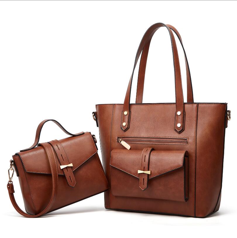 HBP fashion pu leather flower women shoulder bags ladies clutch purse lady 2PCS/SET, Brown
HBP fashion pu leather flower women shoulder bags ladies clutch purse lady 2PCS/SET, Brown