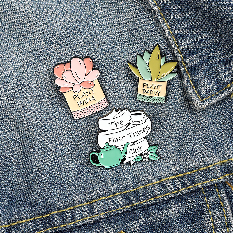 Cute Plant Fleshiness Enamel Brooches Pin for Women Girl Fashion Jewelry Accessories Metal Vintage Brooches Pins Badge Wholesale Gift, Mixed colors
Cute Plant Fleshiness Enamel Brooches Pin for Women Girl Fashion Jewelry Accessories Metal Vintage Brooches Pins Badge Wholesale Gift, Mixed colors
