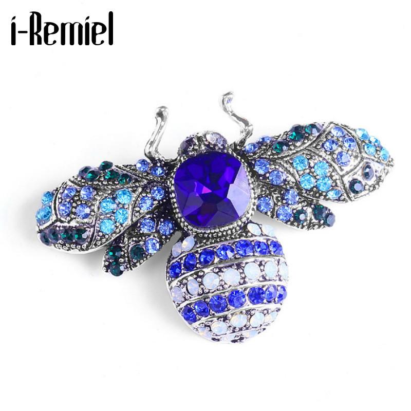 Pins, Brooches Rhinestone Bee Brooch Fashion Insect Cryatal Lapel Pin Coat Shirt Badge Jewelry Vintage For Women Men Accessories
Pins, Brooches Rhinestone Bee Brooch Fashion Insect Cryatal Lapel Pin Coat Shirt Badge Jewelry Vintage For Women Men Accessories