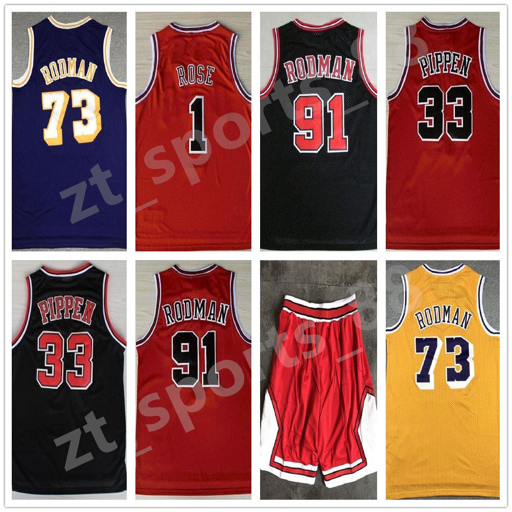 Mens Sports Shirts Embroidery 1# Derrick Rose Jersey Red The Worm 91# Dennis Rodman White Black 33# Scottie Pippen Stitched, As shown in illustration
Mens Sports Shirts Embroidery 1# Derrick Rose Jersey Red The Worm 91# Dennis Rodman White Black 33# Scottie Pippen Stitched, As shown in illustration