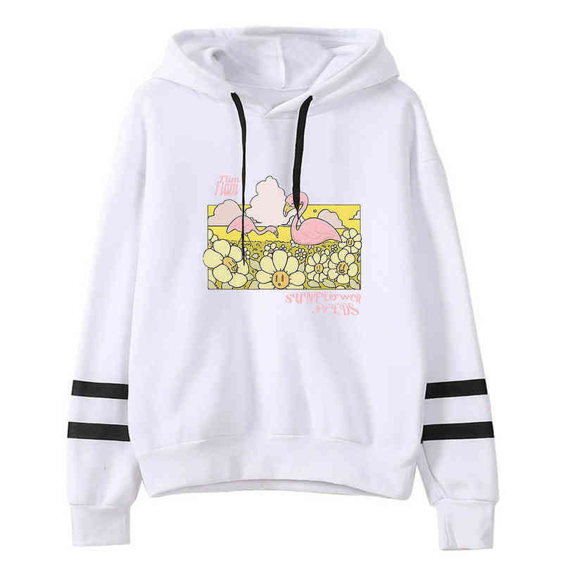 2021 Flim Flam Flamingo Merch Strawberry Milk Box Hoodie Sweatshirts stylish Autumn Winter Letter Hooded Pullovers Print Hoodie G1208