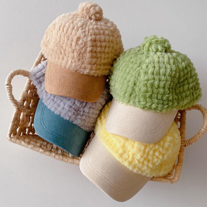 Caps & Hats Kids Girls Boys Winter Baseball Cap With Fleece Ears Children Toddler Cute Warm Fur Baby Accessories Funny Pom Bear Hat, Yellow
Caps & Hats Kids Girls Boys Winter Baseball Cap With Fleece Ears Children Toddler Cute Warm Fur Baby Accessories Funny Pom Bear Hat, Yellow