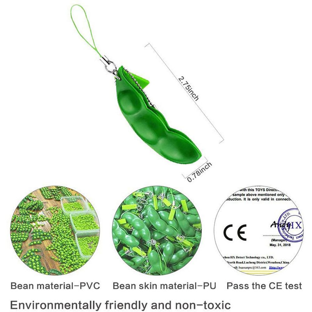 500pcs Pea Fidget Toys With Retail Package Party Favor Extrusion Bean Keychains Peas Soybean Keyring Edamame Decompression Fidget-Toys/ Phone Strap Charms DHL
500pcs Pea Fidget Toys With Retail Package Party Favor Extrusion Bean Keychains Peas Soybean Keyring Edamame Decompression Fidget-Toys/ Phone Strap Charms DHL