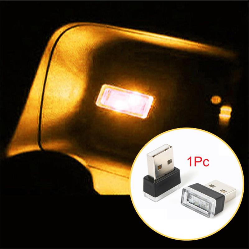 Interior&External Lights 2Pcs Flexible Yellow Mini USB LED Atmosphere Lamp Car Auto Vehicle Interior Decoration Light Accessories Universal
Interior&External Lights 2Pcs Flexible Yellow Mini USB LED Atmosphere Lamp Car Auto Vehicle Interior Decoration Light Accessories Universal