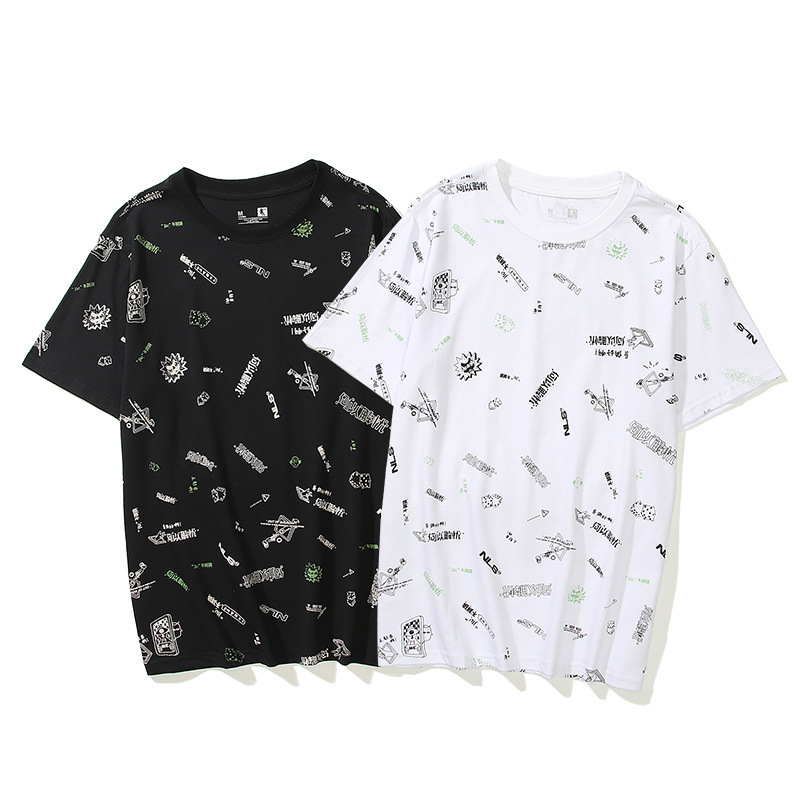 fashion t shirt 2021 summer ins brand flying man short sleeve men's wear full print lovers female student leisure half, White;black
fashion t shirt 2021 summer ins brand flying man short sleeve men's wear full print lovers female student leisure half, White;black