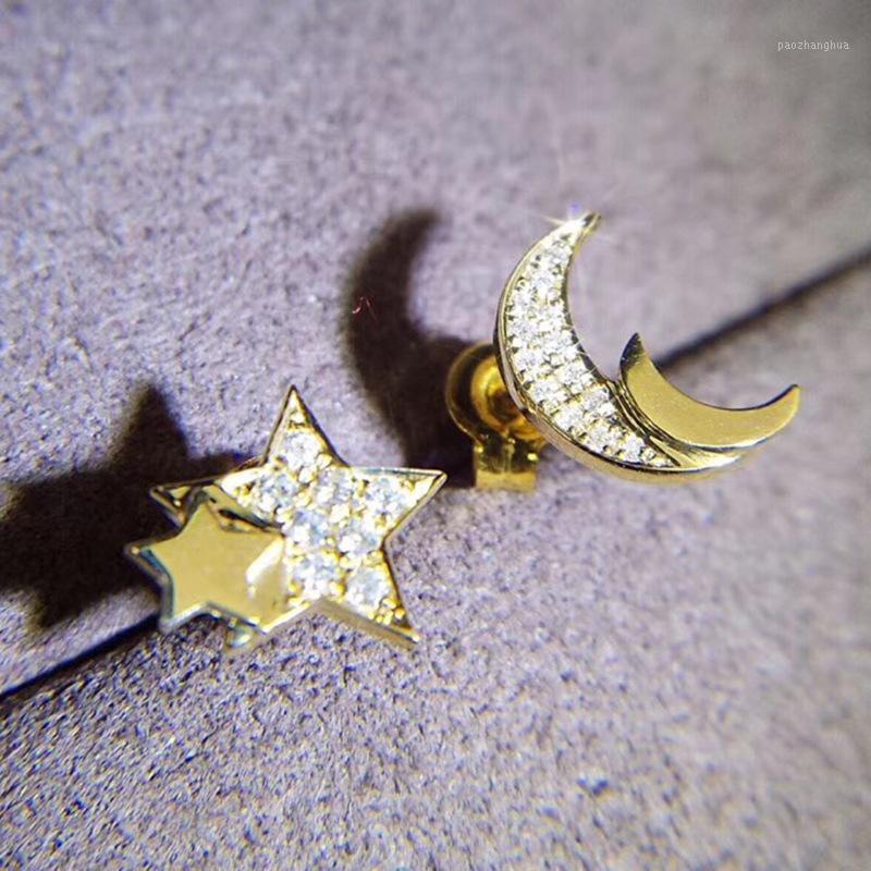 Stud CAOSHI Stylish Star And Moon Earrings Women Trendy Ear Jewelry Gold Color Dazzling Zirconia Wedding Accessories Chic Gift, Golden;silver
Stud CAOSHI Stylish Star And Moon Earrings Women Trendy Ear Jewelry Gold Color Dazzling Zirconia Wedding Accessories Chic Gift, Golden;silver