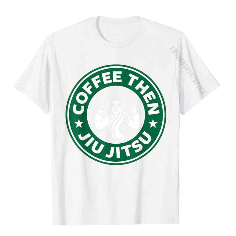 Jiu Jitsu Shirts Coffee Lover Men Kids Boys BJJ MMA Jujitsu T-Shirt New Coming Crazy T Shirt Cotton Mens T Shirt Crazy Y220214