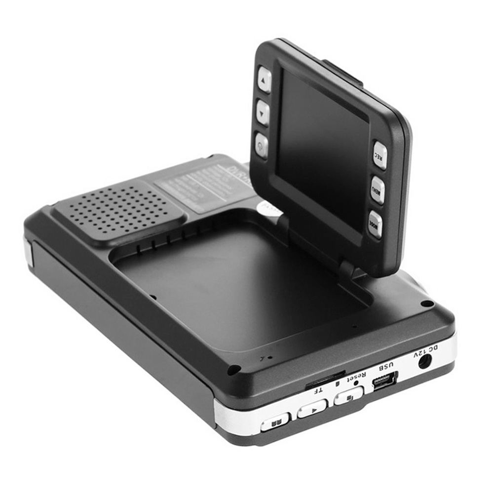 Car Radar Detector Tool English Russian Voice Alarm 2 in 1 Radar-Detectors DVR Camera