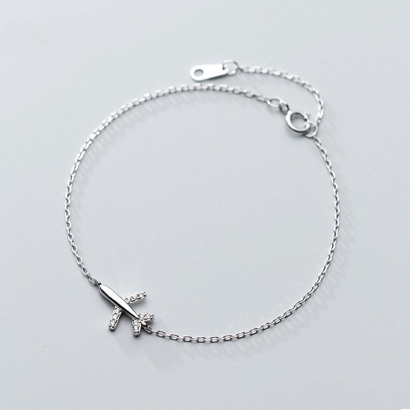 Travel Series Airplane Pendant Bracelet Women Aircraft Chain Jewelry Gift Thin S925 Sterling Silver Tiny Plane Charm Bracelets jewellry wholesale
Travel Series Airplane Pendant Bracelet Women Aircraft Chain Jewelry Gift Thin S925 Sterling Silver Tiny Plane Charm Bracelets jewellry wholesale