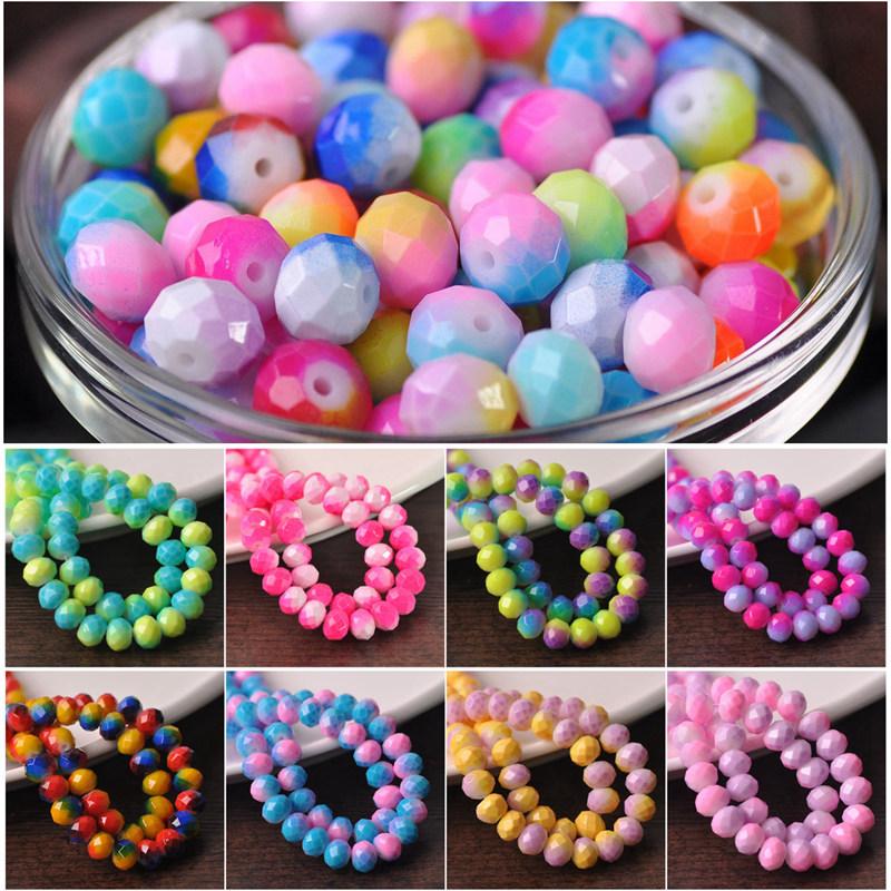 Other Rainbow Coated Style Crystal Glass 6x4mm 8x6mm 10x7mm Rondelle Faceted Loose Spacer Beads For Jewelry Making DIY Crafts
Other Rainbow Coated Style Crystal Glass 6x4mm 8x6mm 10x7mm Rondelle Faceted Loose Spacer Beads For Jewelry Making DIY Crafts