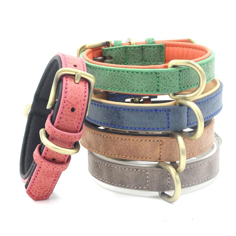 Dog Collars & Leashes Padded Adjustable Leather Collar For Large Dogs Durable Double-Layers Pet Cats Supplies XS-L
Dog Collars & Leashes Padded Adjustable Leather Collar For Large Dogs Durable Double-Layers Pet Cats Supplies XS-L