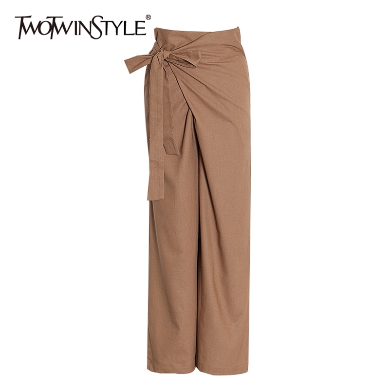 Casual Lace Up Pants For Women High Waist Elegant Wide Leg Female Fashion Clothing Spring 210521, White
Casual Lace Up Pants For Women High Waist Elegant Wide Leg Female Fashion Clothing Spring 210521, White