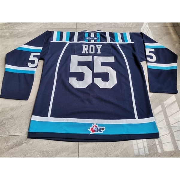 001Custom Men Youth women Vintage Customize Chicoutimi Sagueneens #55 Nicolas Roy Hockey Jersey Size S, Blue women s-2xl
001Custom Men Youth women Vintage Customize Chicoutimi Sagueneens #55 Nicolas Roy Hockey Jersey Size S, Blue women s-2xl