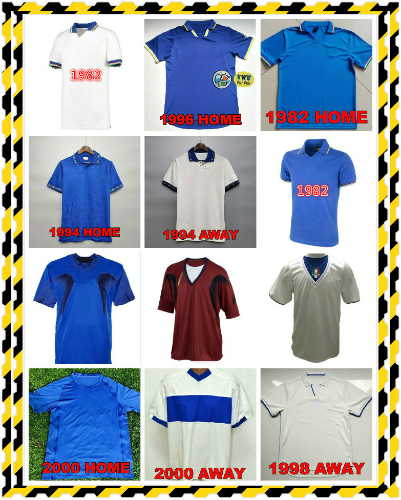 Retro Del Piero 1982 1994 2006 World cup Soccer Jerseys 94 06 classic vintage football shirt TOTTI R.BAGGIO PIRLO MALDINI Italiano Calcio, Black;yellow
Retro Del Piero 1982 1994 2006 World cup Soccer Jerseys 94 06 classic vintage football shirt TOTTI R.BAGGIO PIRLO MALDINI Italiano Calcio, Black;yellow