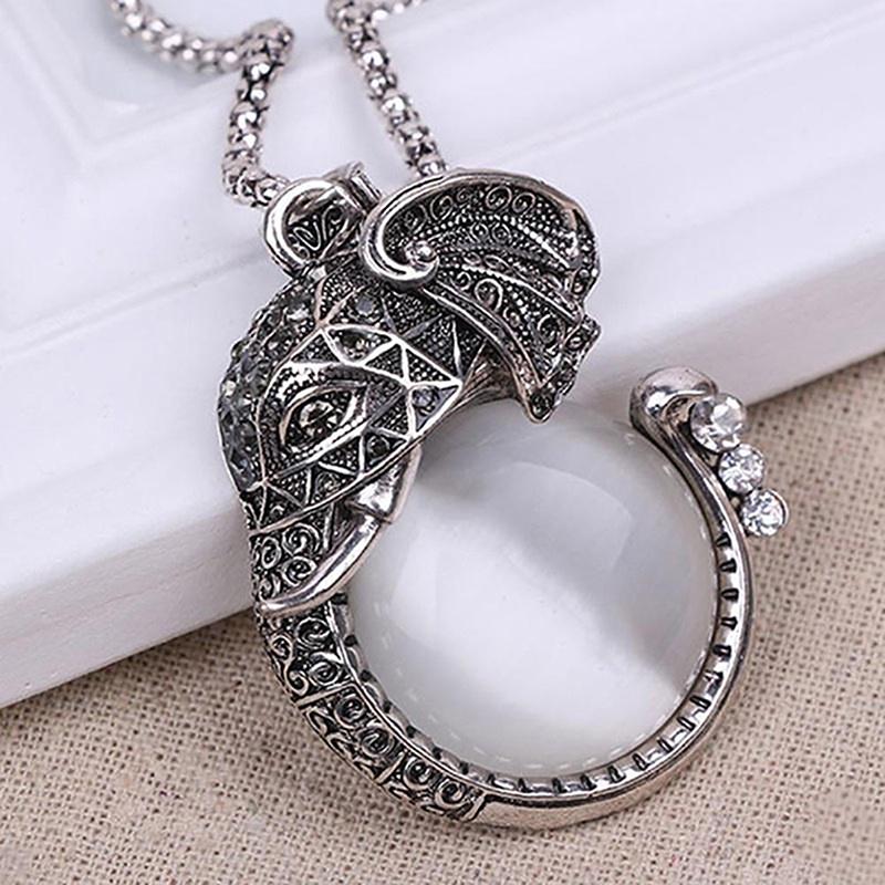 Pendant Necklaces Opal Elephant Necklace Bohemian Vintage Antique Pendants Long Sweater Chains For Women Boho Jewellery Collier
Pendant Necklaces Opal Elephant Necklace Bohemian Vintage Antique Pendants Long Sweater Chains For Women Boho Jewellery Collier