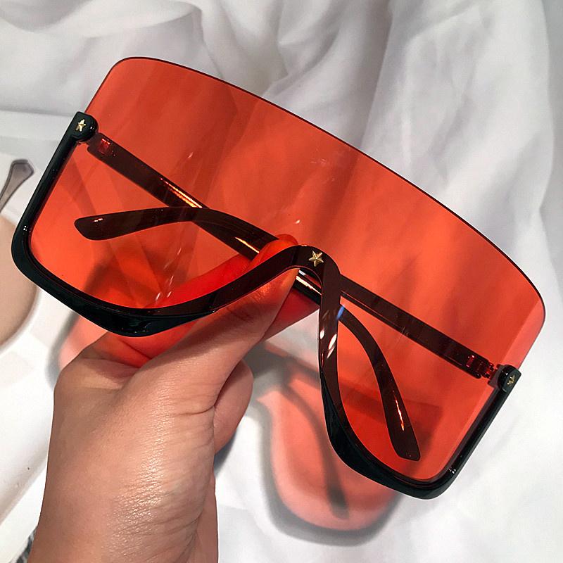 Sunglasses Rimless Oversized Pne Piece Shield Black Red For Women Vintgae Candy Color Mask Eyewear Female Hip Hop Sun Glasses
Sunglasses Rimless Oversized Pne Piece Shield Black Red For Women Vintgae Candy Color Mask Eyewear Female Hip Hop Sun Glasses