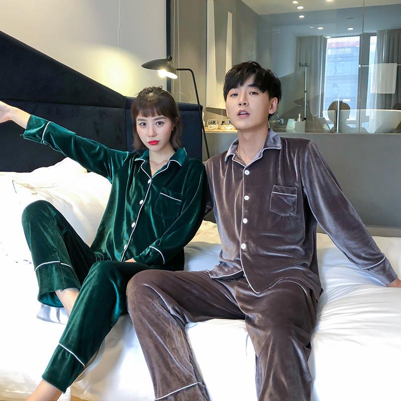 Men's Sleepwear Pajamas For Men Winter Velvet Warm Luxury Couple Pyjamas Home Clothes Suit Pijama Women Christmas Large Size Pajama Sets, Black;brown
Men's Sleepwear Pajamas For Men Winter Velvet Warm Luxury Couple Pyjamas Home Clothes Suit Pijama Women Christmas Large Size Pajama Sets, Black;brown