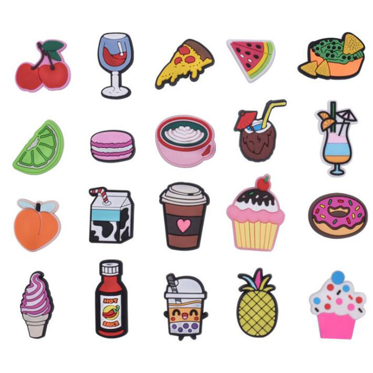 fruit desserts shape shoe charms pvc soft rubber shoecharms buckle home garden hole shoes decoration wholesale, White;pink
fruit desserts shape shoe charms pvc soft rubber shoecharms buckle home garden hole shoes decoration wholesale, White;pink