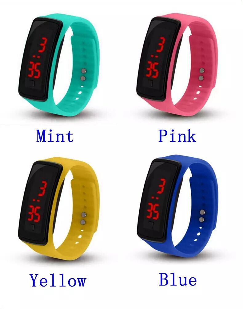new fashion sports led watch candy jelly men women silicone rubber touch screen digital wacthes the second generation bracelet
new fashion sports led watch candy jelly men women silicone rubber touch screen digital wacthes the second generation bracelet