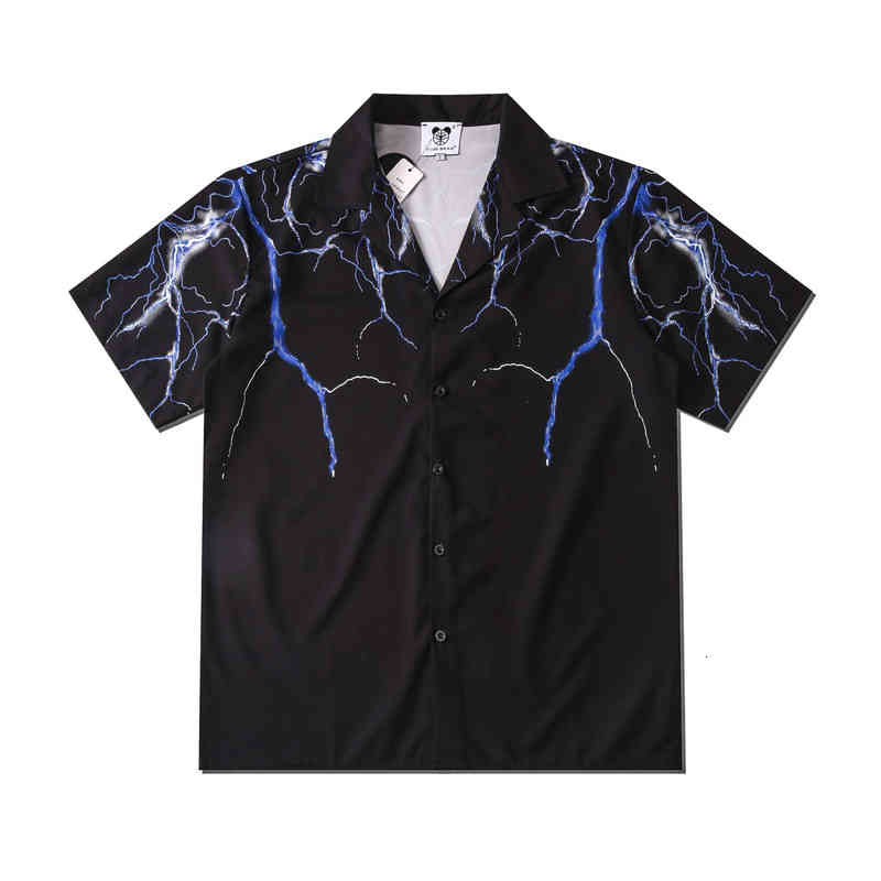 men's casual shirts lightning printed hawaiian men summer couple streetwear hip hop harajuku short sleeve breathable hawaii beach i3ot, White;black
men's casual shirts lightning printed hawaiian men summer couple streetwear hip hop harajuku short sleeve breathable hawaii beach i3ot, White;black