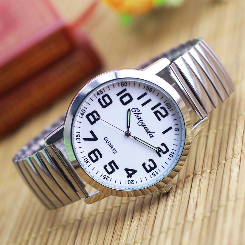 Wristwatches 2021 Men Women Couple Lovers Flexible Elastic Strap Quartz Watch Simple Stainless Steel Electronic Luminous Hands, Black women
Wristwatches 2021 Men Women Couple Lovers Flexible Elastic Strap Quartz Watch Simple Stainless Steel Electronic Luminous Hands, Black women