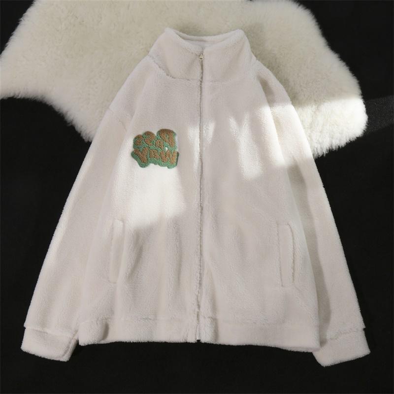 Women's Jackets Vintage Thick Women Coats Korean Chic Hip Hop Stand Collar Love Female Japanese Zipper Preppy Style Oversize, Black;brown
Women's Jackets Vintage Thick Women Coats Korean Chic Hip Hop Stand Collar Love Female Japanese Zipper Preppy Style Oversize, Black;brown