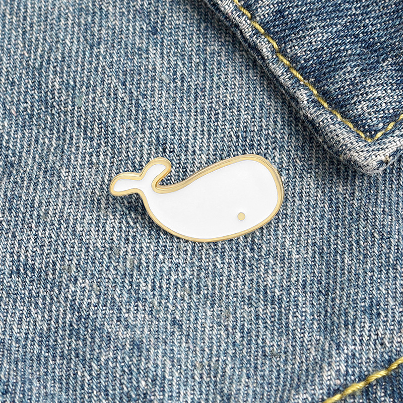 Enamel Alloy White Whale Collar Brooches Oil Drip Cute Shark Cartoon Pins For Children Women Hat Bags Belt Badge Fashion Accessories
Enamel Alloy White Whale Collar Brooches Oil Drip Cute Shark Cartoon Pins For Children Women Hat Bags Belt Badge Fashion Accessories