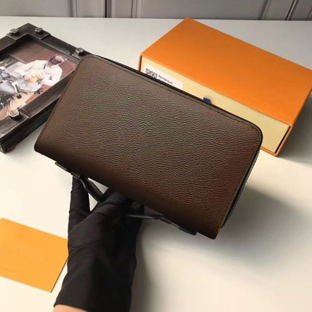 ZIPPY Handle Zipper Wallet Men Portable Long With Belt Wallets Leather Passport Clutch Man Coated Canvas Coin Purse Card Holders, Black cross pattern
ZIPPY Handle Zipper Wallet Men Portable Long With Belt Wallets Leather Passport Clutch Man Coated Canvas Coin Purse Card Holders, Black cross pattern