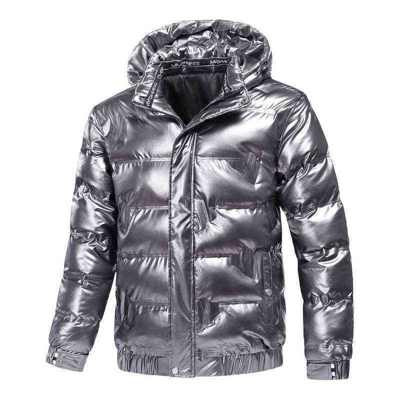 2020 New Arrival Men's Parkas Jacket Fashion Hooded Collar Windbreaker Coat Men Bright Thick Warm Outwear Men Clothing -4XL Y1103, Black
2020 New Arrival Men's Parkas Jacket Fashion Hooded Collar Windbreaker Coat Men Bright Thick Warm Outwear Men Clothing -4XL Y1103, Black