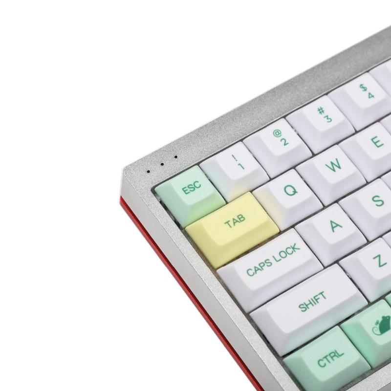 Keyboards Split 64 SP64 CNC Aluminum Case Plate Socket Swap PCB Underglow RGB Fully Programmable DIY Kit