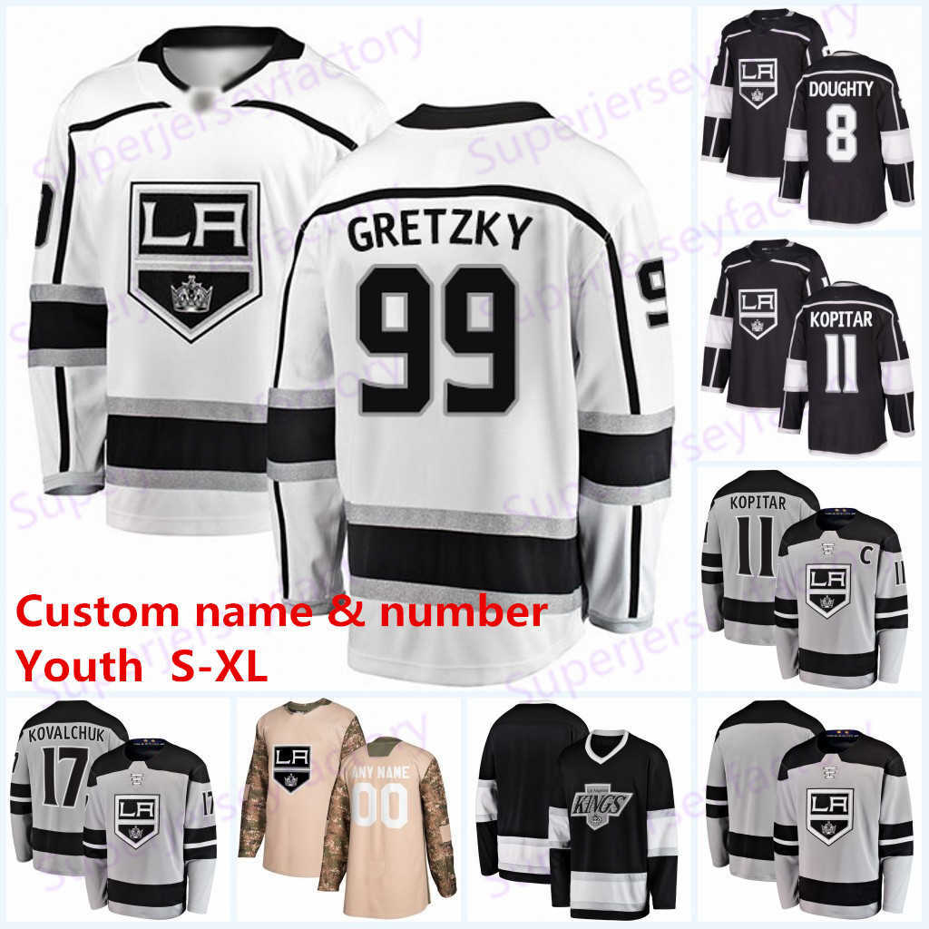 Youth 99 Wayne Gretzky Los Angeles King jersey 8 Drew Doughty 32 Jonathan Quick 11 Anze Kopitar 11 Anze Kopitar 77 Carter Hockey jerseys, Black
Youth 99 Wayne Gretzky Los Angeles King jersey 8 Drew Doughty 32 Jonathan Quick 11 Anze Kopitar 11 Anze Kopitar 77 Carter Hockey jerseys, Black