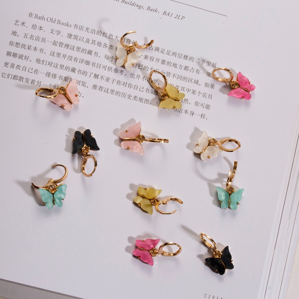 Butterfly Acrylic Insect Earrings Women Boho Dangle Drop Earring Cute Jewelry Korean Retro Animal Long Statement Wing Ear Accessories
Butterfly Acrylic Insect Earrings Women Boho Dangle Drop Earring Cute Jewelry Korean Retro Animal Long Statement Wing Ear Accessories