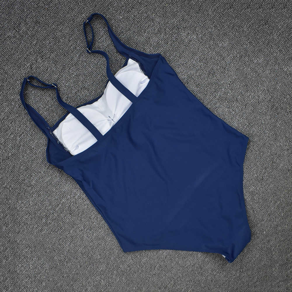Marine Swimsuit Women Plus Size Swimwear Sexy Vintage Push Up Momokini Summer Beach Slimming Bathing Suit 210625