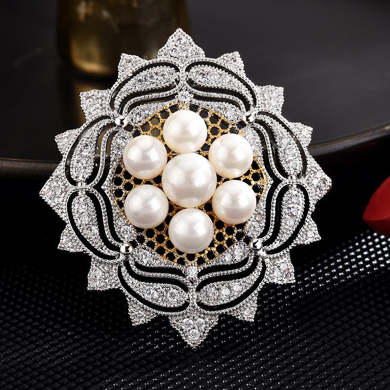 Pins, Brooches Pearl Brooch Female Fashion Retro Zircon High Quality Luxury Classic Pin Accessories 2021 Wholesale Gifts
Pins, Brooches Pearl Brooch Female Fashion Retro Zircon High Quality Luxury Classic Pin Accessories 2021 Wholesale Gifts