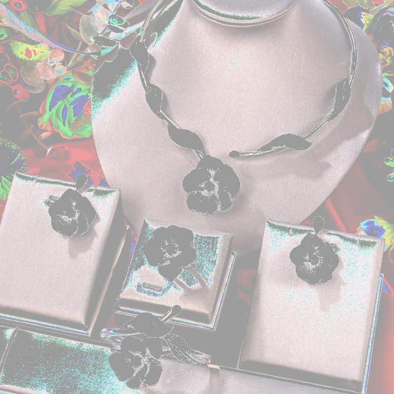 Earrings & Necklace Blachette Luxury Flower Shape Bridal Wedding Wear Jewelry Sets Cubic Zirconia Collar Dangle Bracelet Ring 4PCS, Silver
Earrings & Necklace Blachette Luxury Flower Shape Bridal Wedding Wear Jewelry Sets Cubic Zirconia Collar Dangle Bracelet Ring 4PCS, Silver