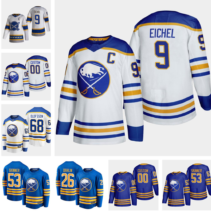 Jack Eichel Jersey Buffalo Sabres Jerseys Custom 2021 Hockey 53 Jeff Skinner 26 Rasmus Dahlin 33 Colin Miller 21 Kyle Okposo 71 Victor Olofsson 55 Ristolainen 77 Smith, Men's color 1
Jack Eichel Jersey Buffalo Sabres Jerseys Custom 2021 Hockey 53 Jeff Skinner 26 Rasmus Dahlin 33 Colin Miller 21 Kyle Okposo 71 Victor Olofsson 55 Ristolainen 77 Smith, Men's color 1