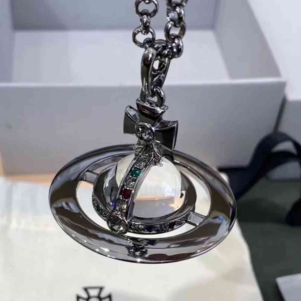 earrings Empress Dowager Vivian Blue Crystal planet Necklace three-dimensional female sweet cool wind Earrings
earrings Empress Dowager Vivian Blue Crystal planet Necklace three-dimensional female sweet cool wind Earrings
