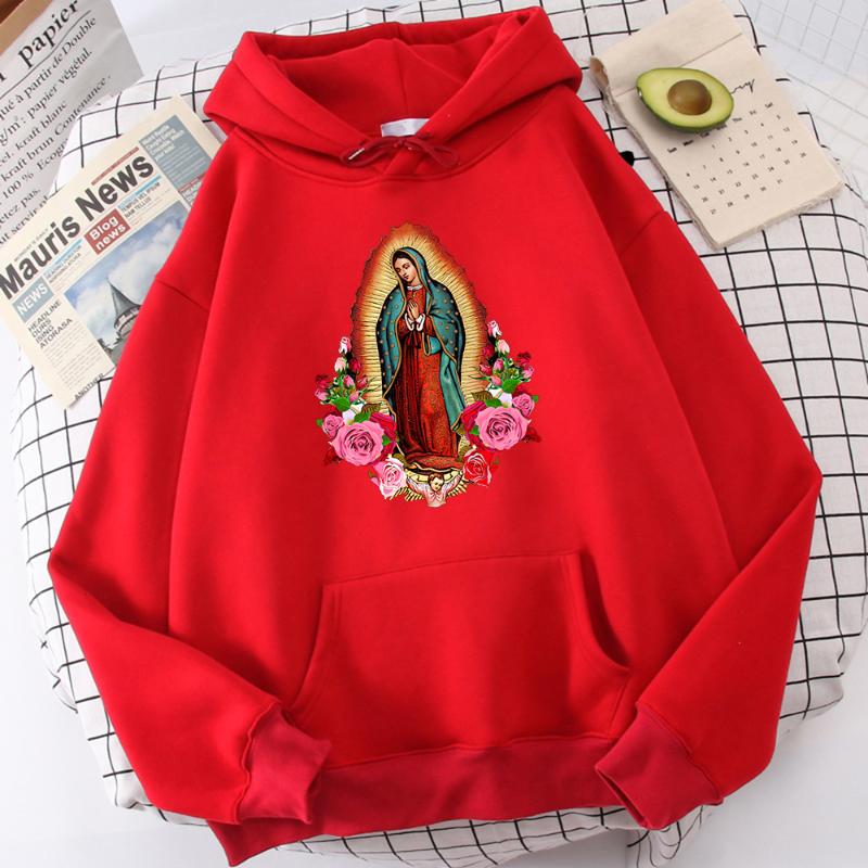Men' Hoodies & Sweatshirts Our Lady Of Guadalupe Prints Women Casual Crewneck Warm Hoodie Autumn Oversize Hoody Fashion Comfortable Pullove, Black
Men' Hoodies & Sweatshirts Our Lady Of Guadalupe Prints Women Casual Crewneck Warm Hoodie Autumn Oversize Hoody Fashion Comfortable Pullove, Black