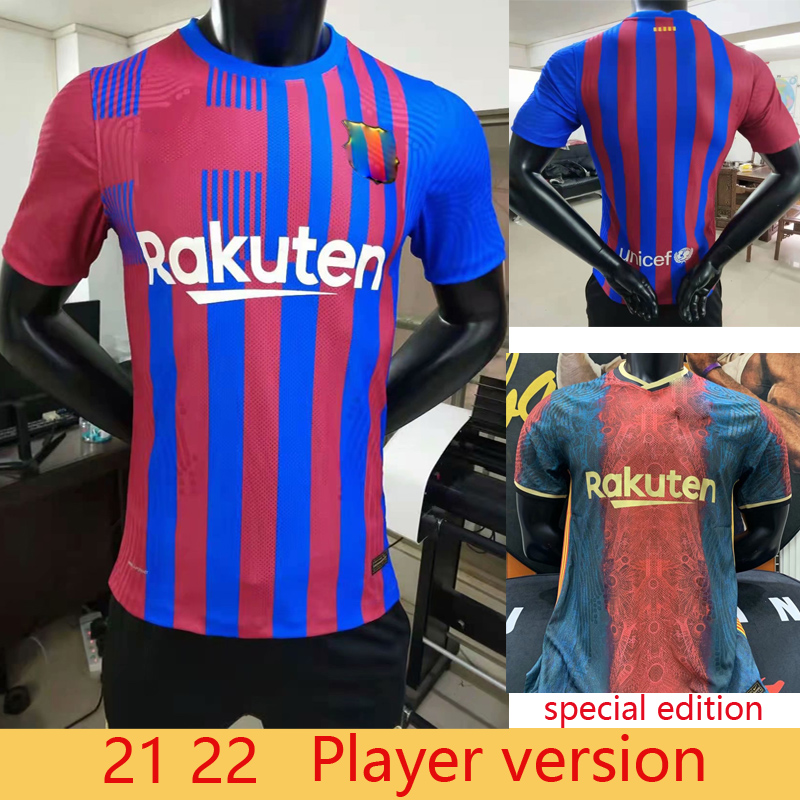 Player version Barcelona soccer jersey home away BARCA 21 22 special camiseta futbol ANSU FATI 2021 2022 MESSI GRIEZMANN F.DE JONG Maillots, Black;yellow
Player version Barcelona soccer jersey home away BARCA 21 22 special camiseta futbol ANSU FATI 2021 2022 MESSI GRIEZMANN F.DE JONG Maillots, Black;yellow