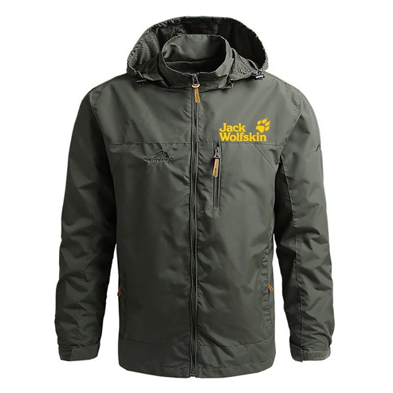 Men's Jackets Jack-Wolf Men Fashion Outdoor Scratchproof Windproof Mountaineering Soft Shell Stand Collar Hooded Waterproof Hiking Jacket 88, Black
Men's Jackets Jack-Wolf Men Fashion Outdoor Scratchproof Windproof Mountaineering Soft Shell Stand Collar Hooded Waterproof Hiking Jacket 88, Black