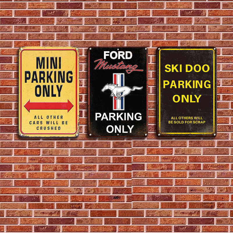 Outdoor Signs Vintage Garage Carport signs Rusty Plates Man Cave Parking Lot Metal Wall Stickers
Outdoor Signs Vintage Garage Carport signs Rusty Plates Man Cave Parking Lot Metal Wall Stickers